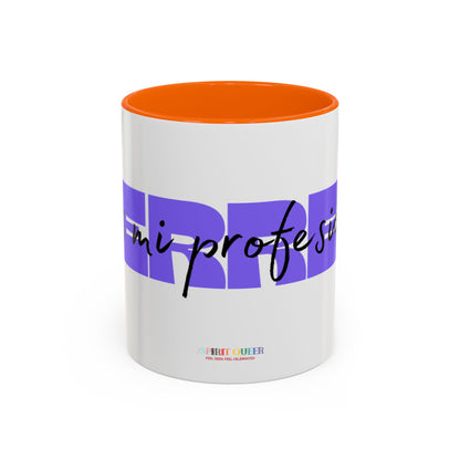 Perreo Es Mi Profesion Purple Coffee Mug