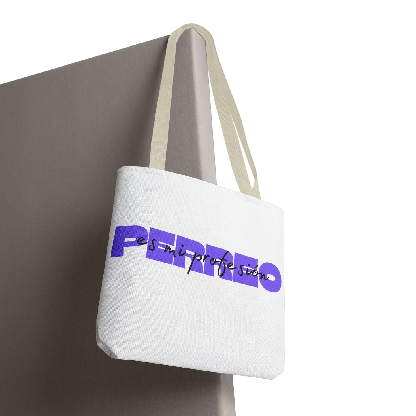 Perreo Es Mi Profesion Purple Tote Bag