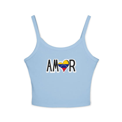 Amor Venezuela Spaghetti Strap Tank Top
