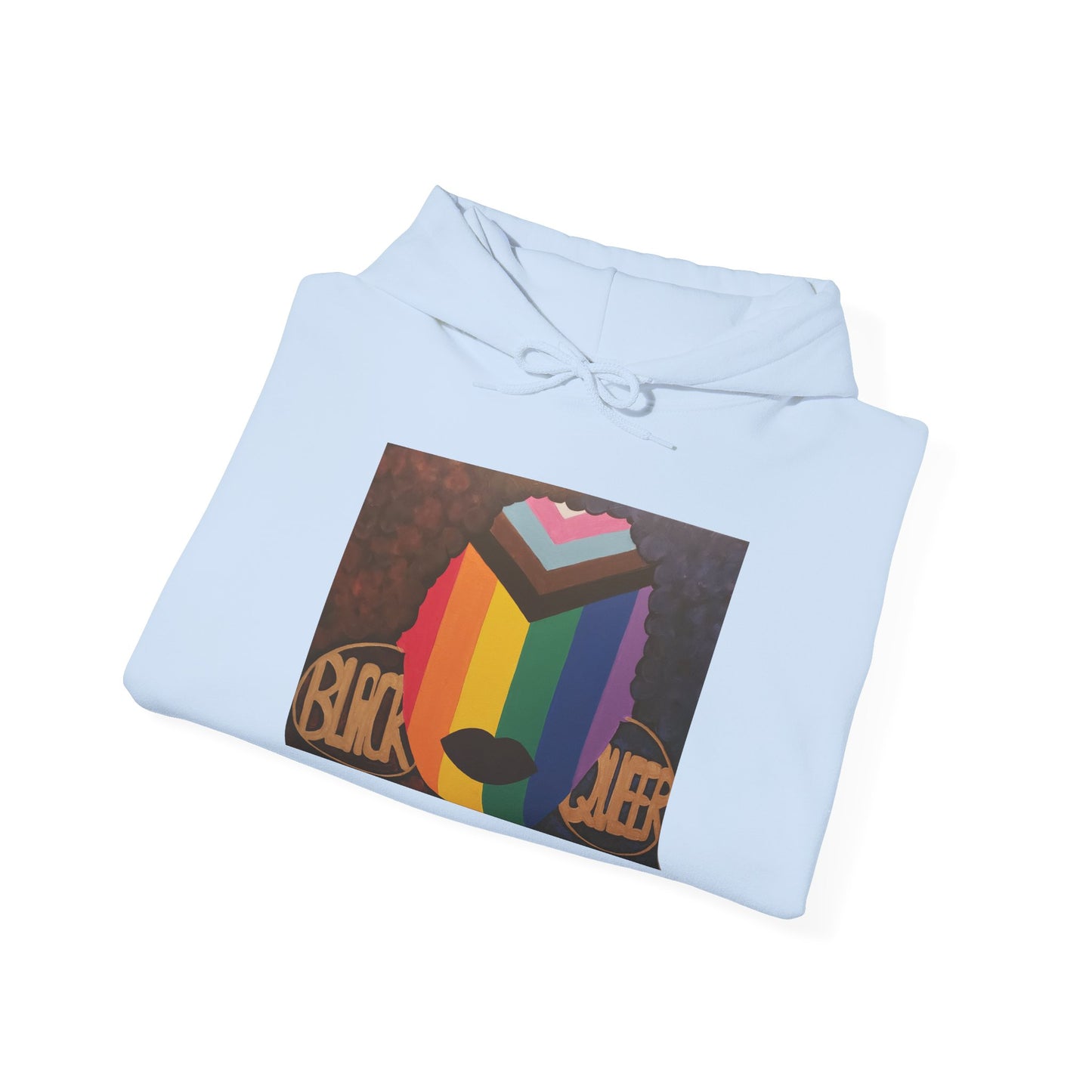 Black and Queer Hooded Sweatshirt