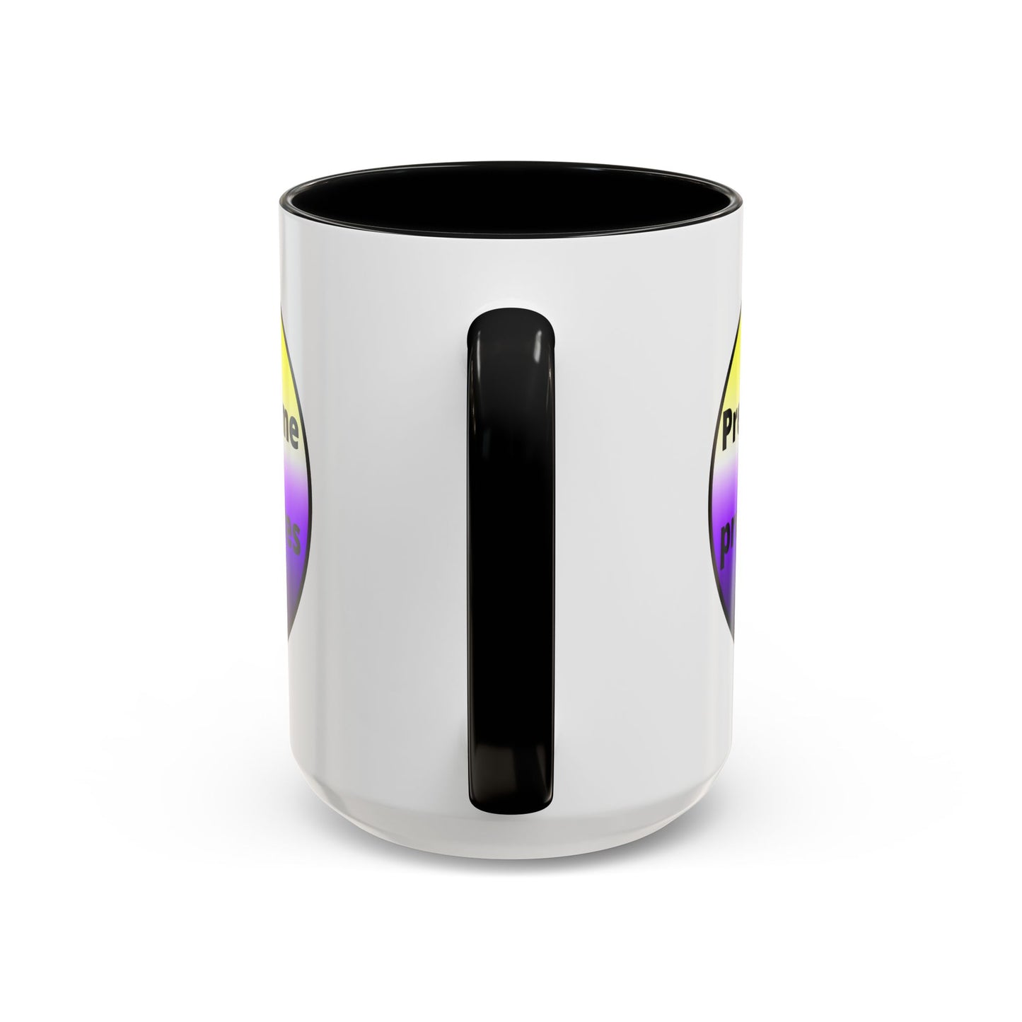 Preguntame mis Pronombres NonBinary Coffee Mug