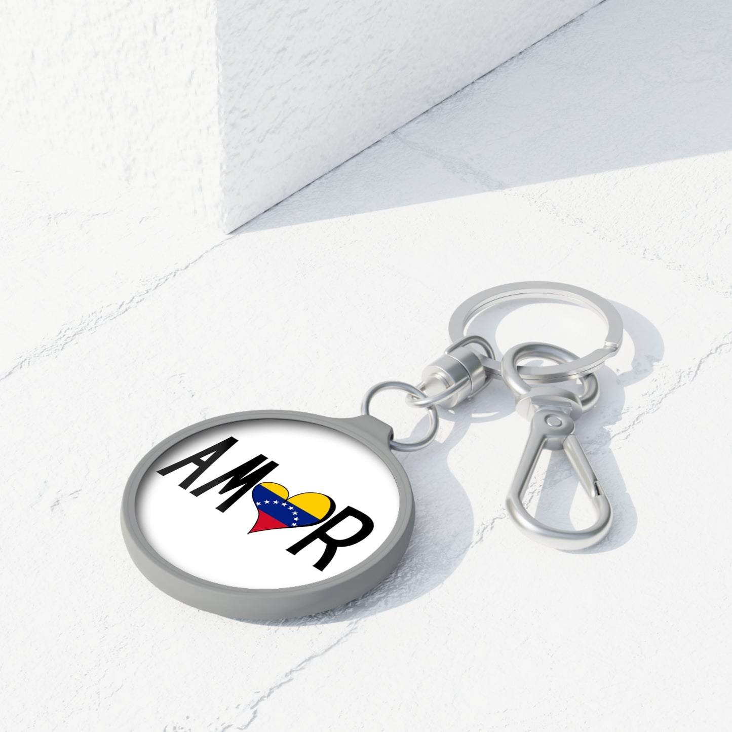 Amor Venezuela Keyring Tag