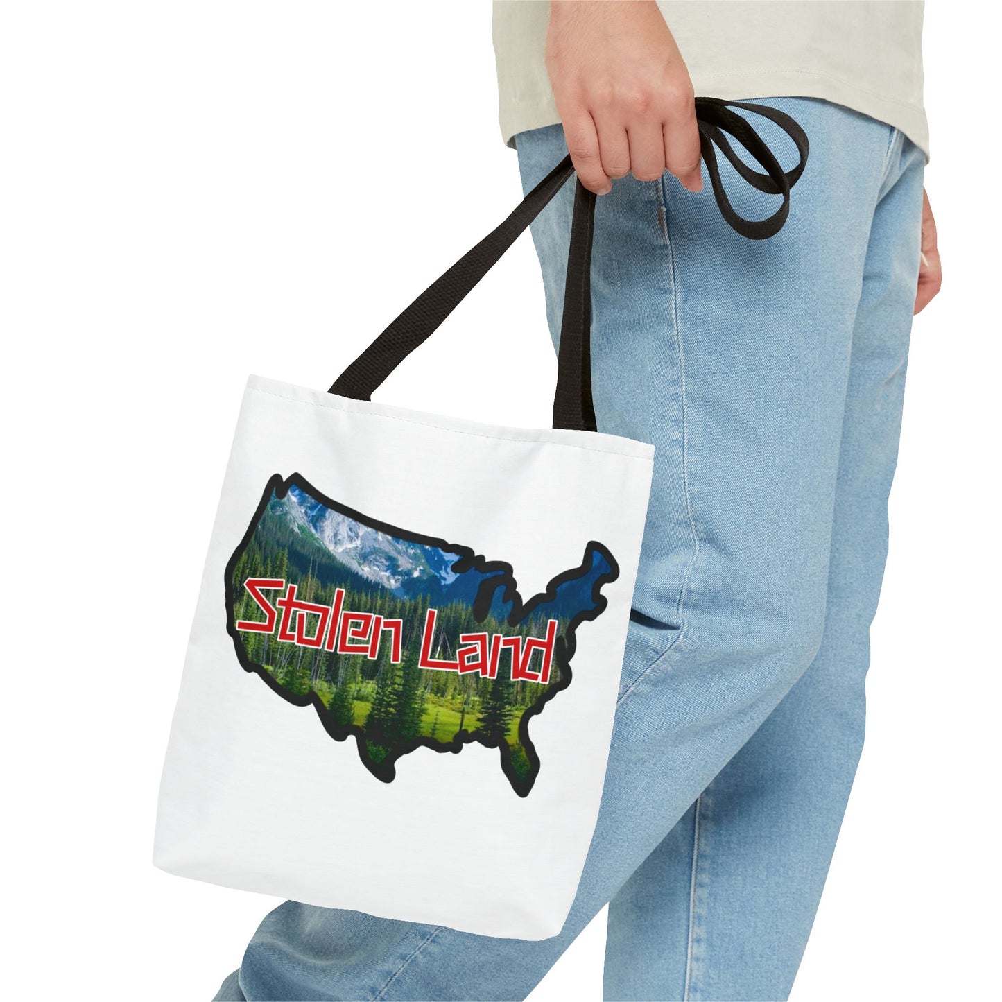 Stolen Land Tote Bag