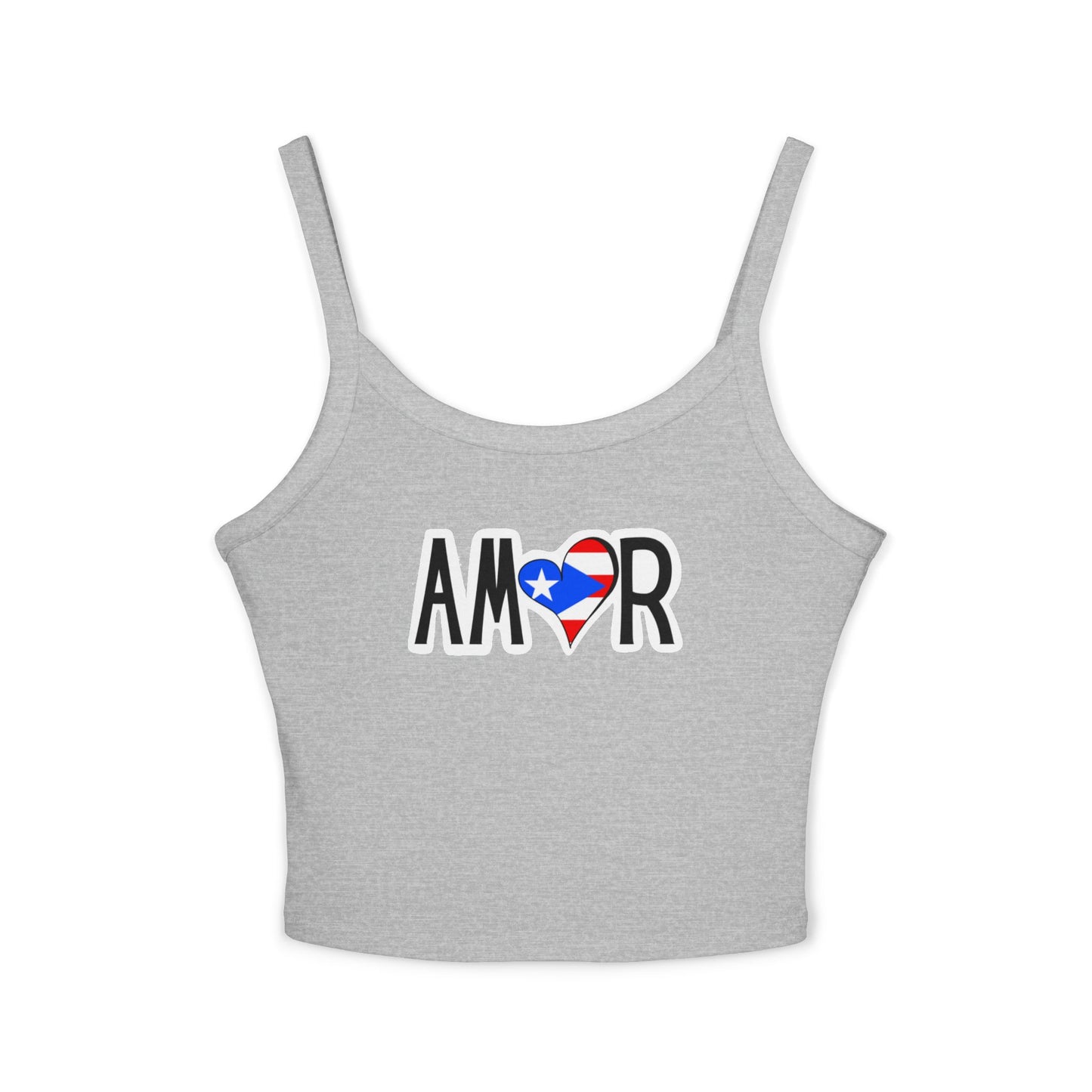 Amor Puerto Rico Spaghetti Strap Tank Top