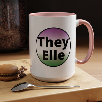 They / Elle - Gender Non-Conforming Coffee Mug