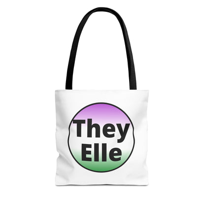 They/Elle - Gender NonConforming Tote Bag