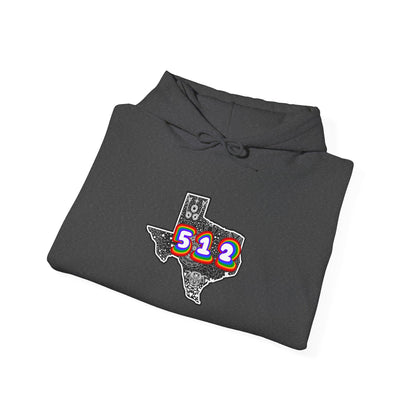 Texas 512 Hooded Sweatshirt