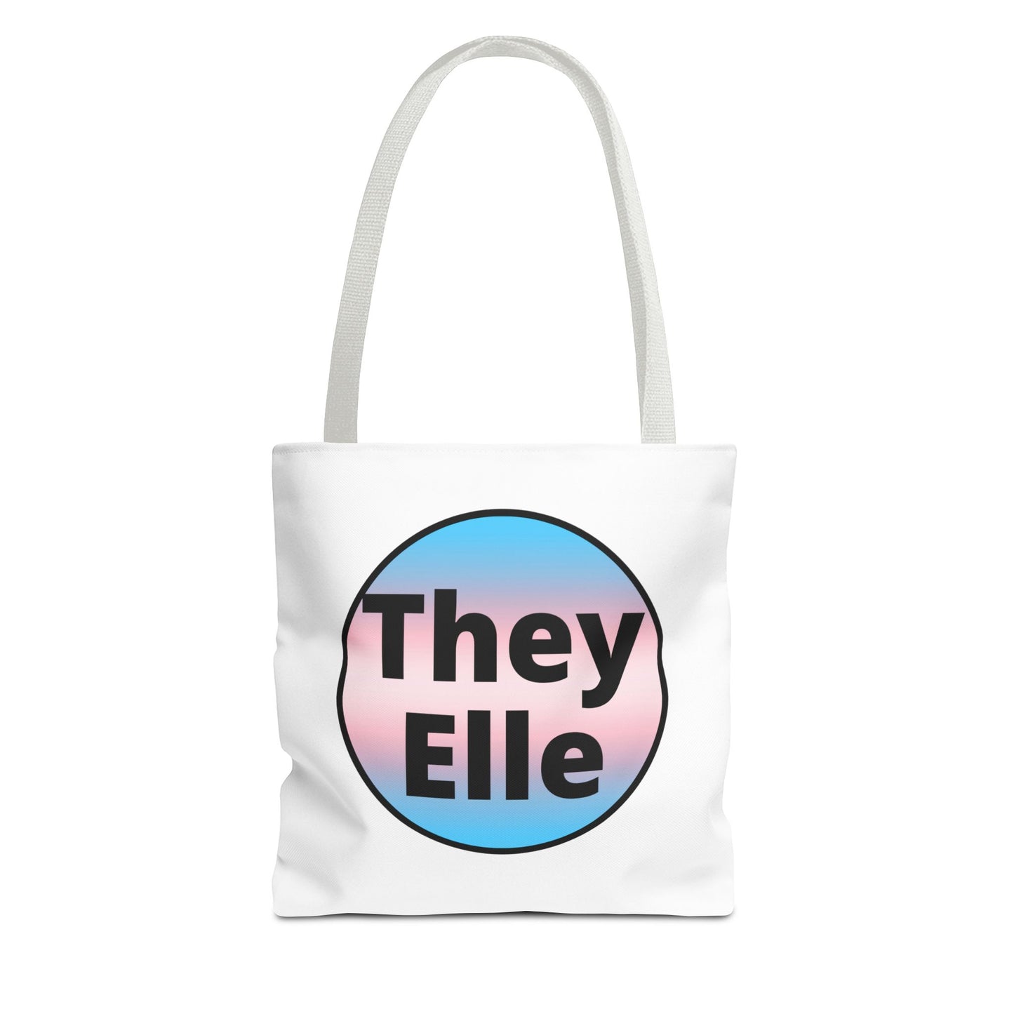 They/Elle Trans Tote Bag