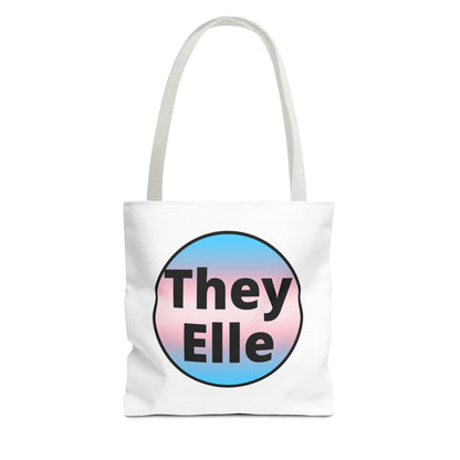 They/Elle Trans Tote Bag