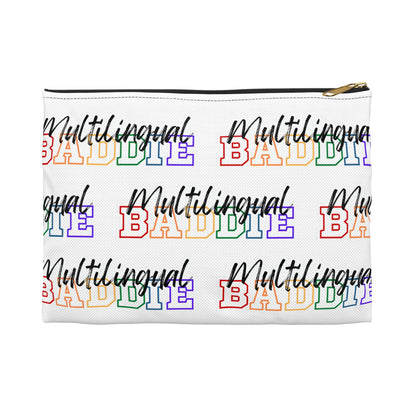 Multilingual Baddie Accessory Pouch