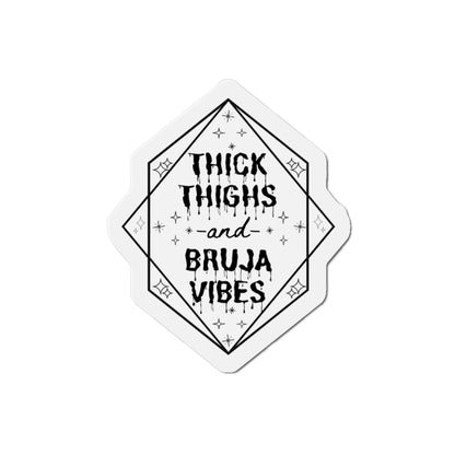 Thick Thighs Bruja Vibes Die-Cut Magnets