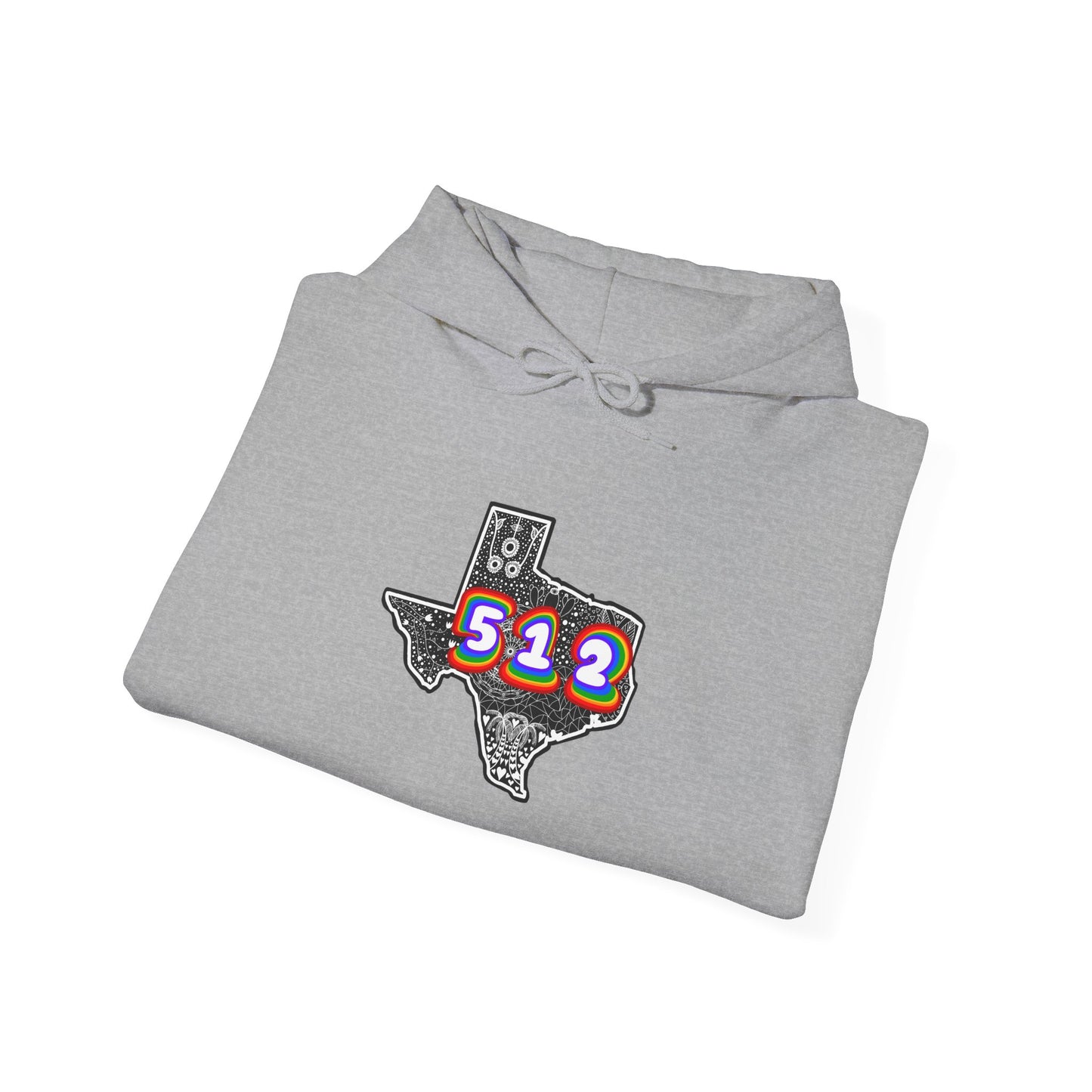 Texas 512 Hooded Sweatshirt