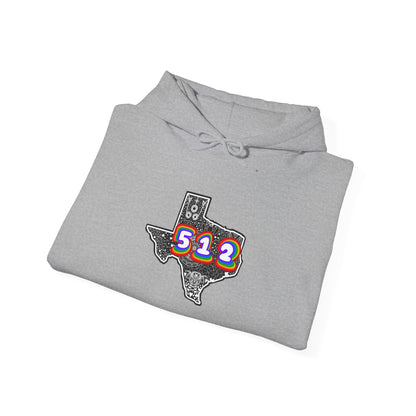 Texas 512 Hooded Sweatshirt