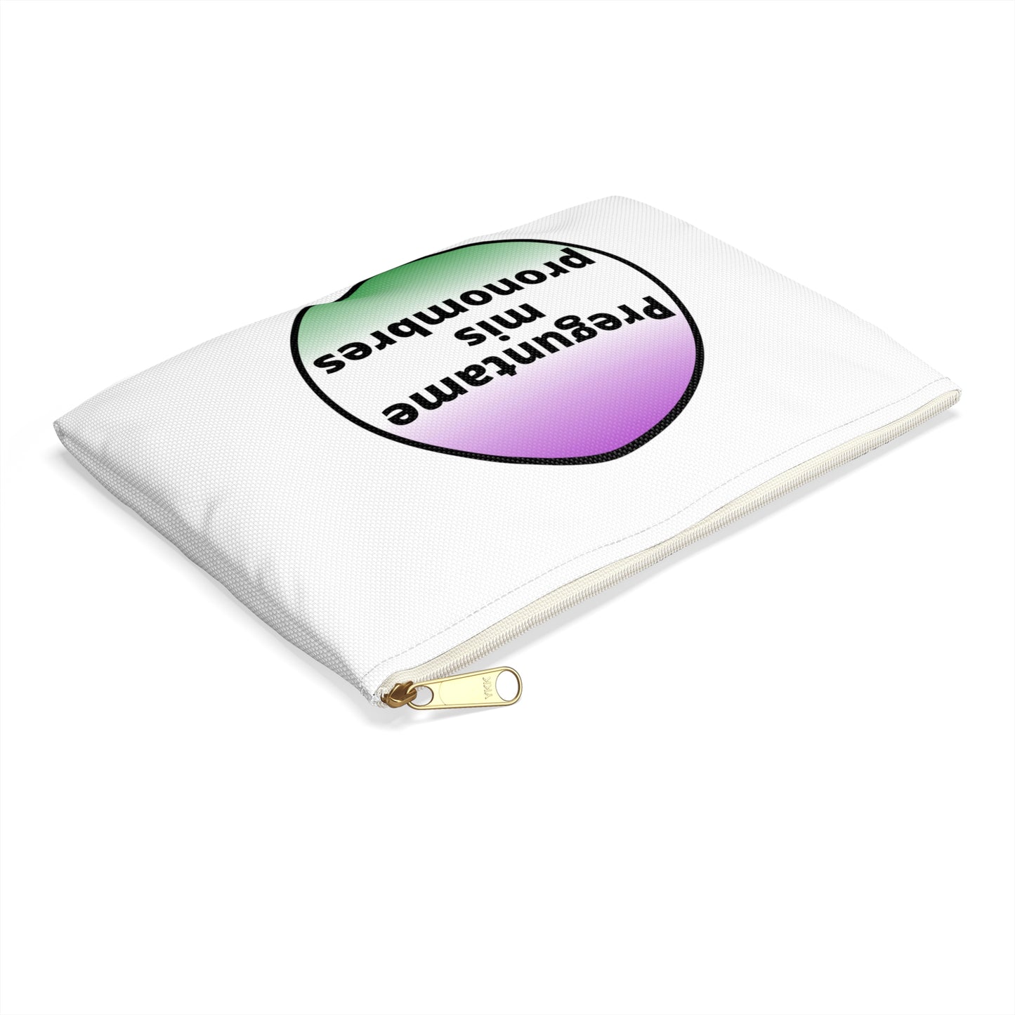 Preguntame mis Pronombres - Gender Non Conforming Accessory Pouch