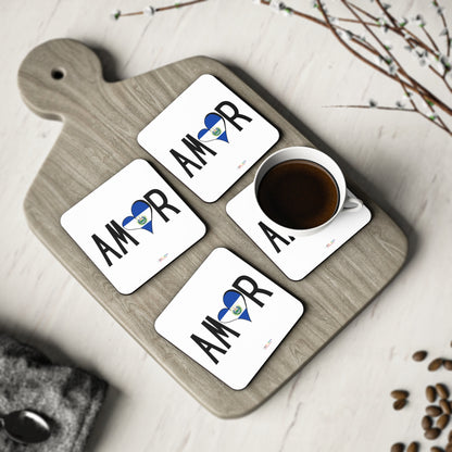 Amor El Salvador Coasters