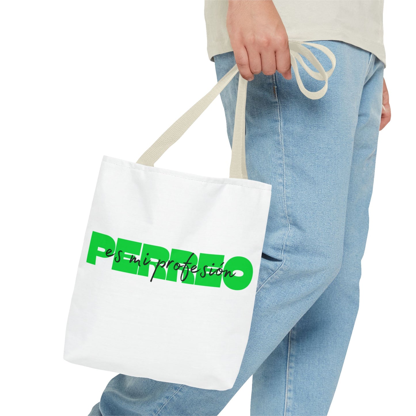 Perreo Es Mi Profesion Green Tote Bag