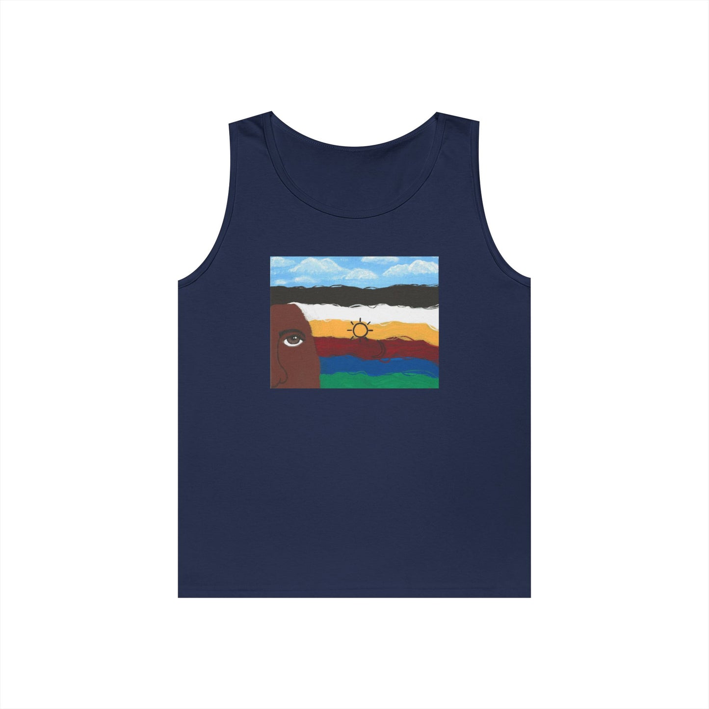 2Spirit Flag Heavy Cotton Tank Top