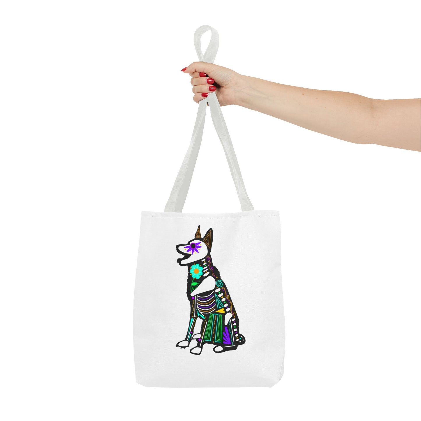 Dia de los Muertos German Shepard Tote Bag