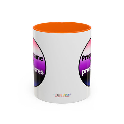 Preguntame mis Pronombres GenderFluid  Coffee Mug