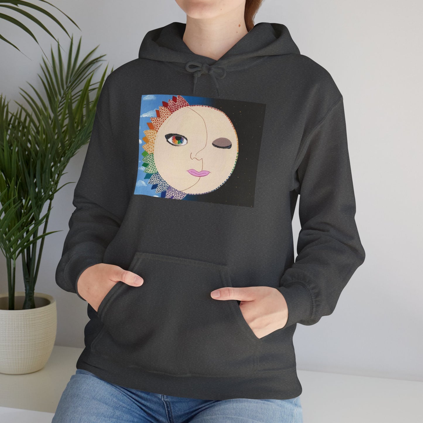 El Sol y La Luna Hooded Sweatshirt