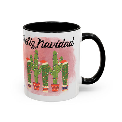 Feliz Navidad Cacti Coffee Mug