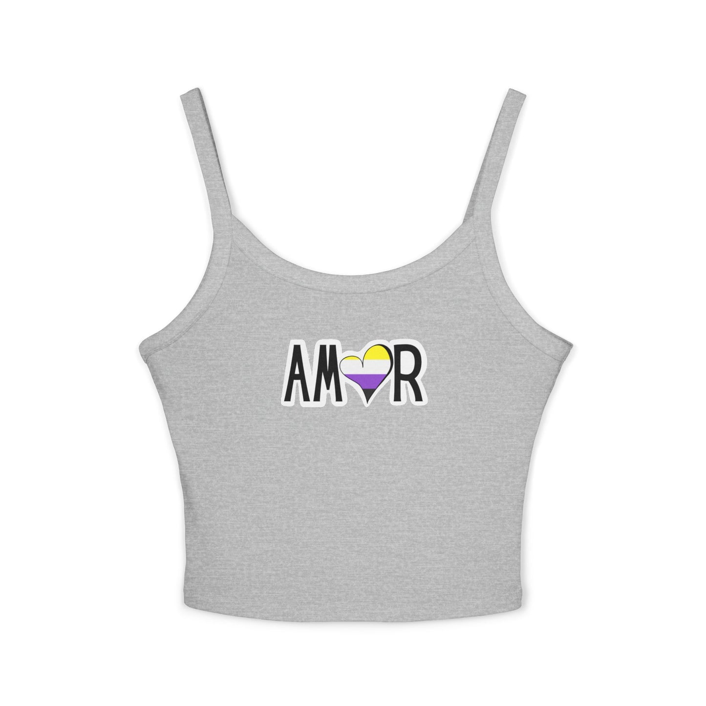 Amor Non Binary Spaghetti Strap Tank Top