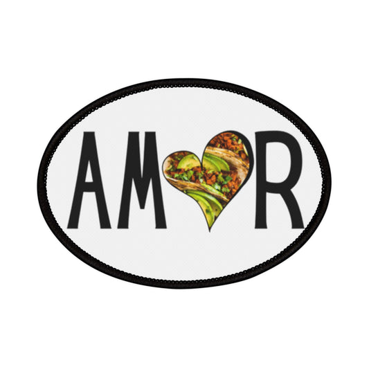 Amor Taco Iron-On Patch