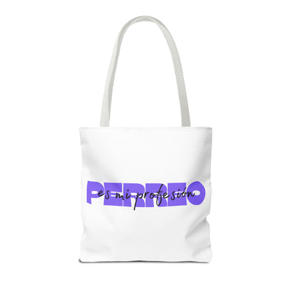Perreo Es Mi Profesion Purple Tote Bag