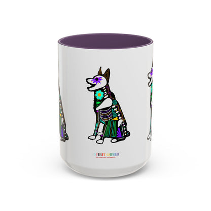 Dia de los Muertos German Shepard Coffee Mug