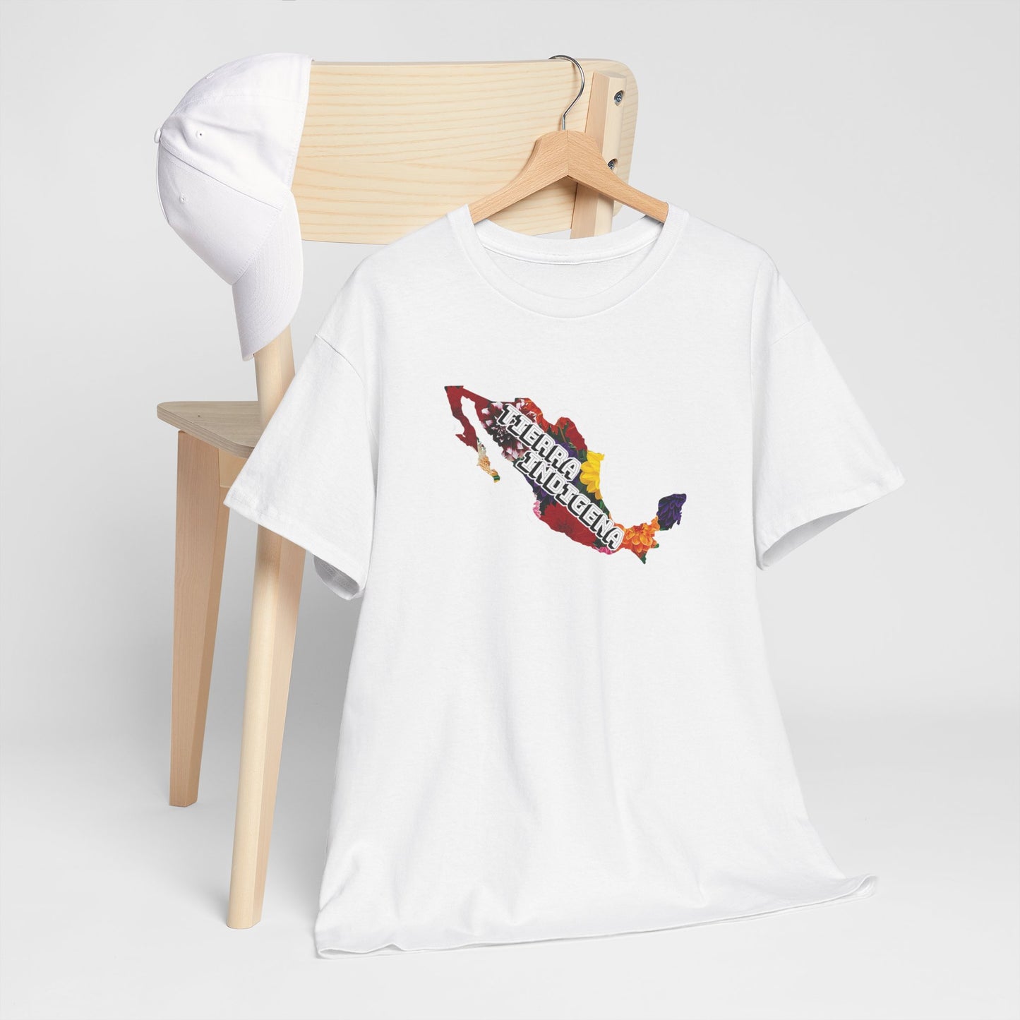 Tiera Indigena Dahlia Heavy Cotton Tee