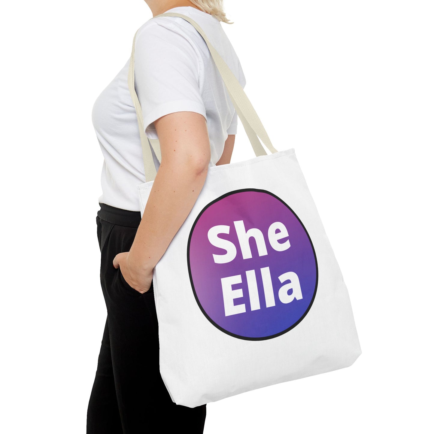 She/Ella Bi Tote Bag