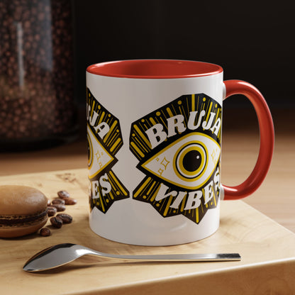 Bruja Vibes Outer Eye Accent Coffee Mug