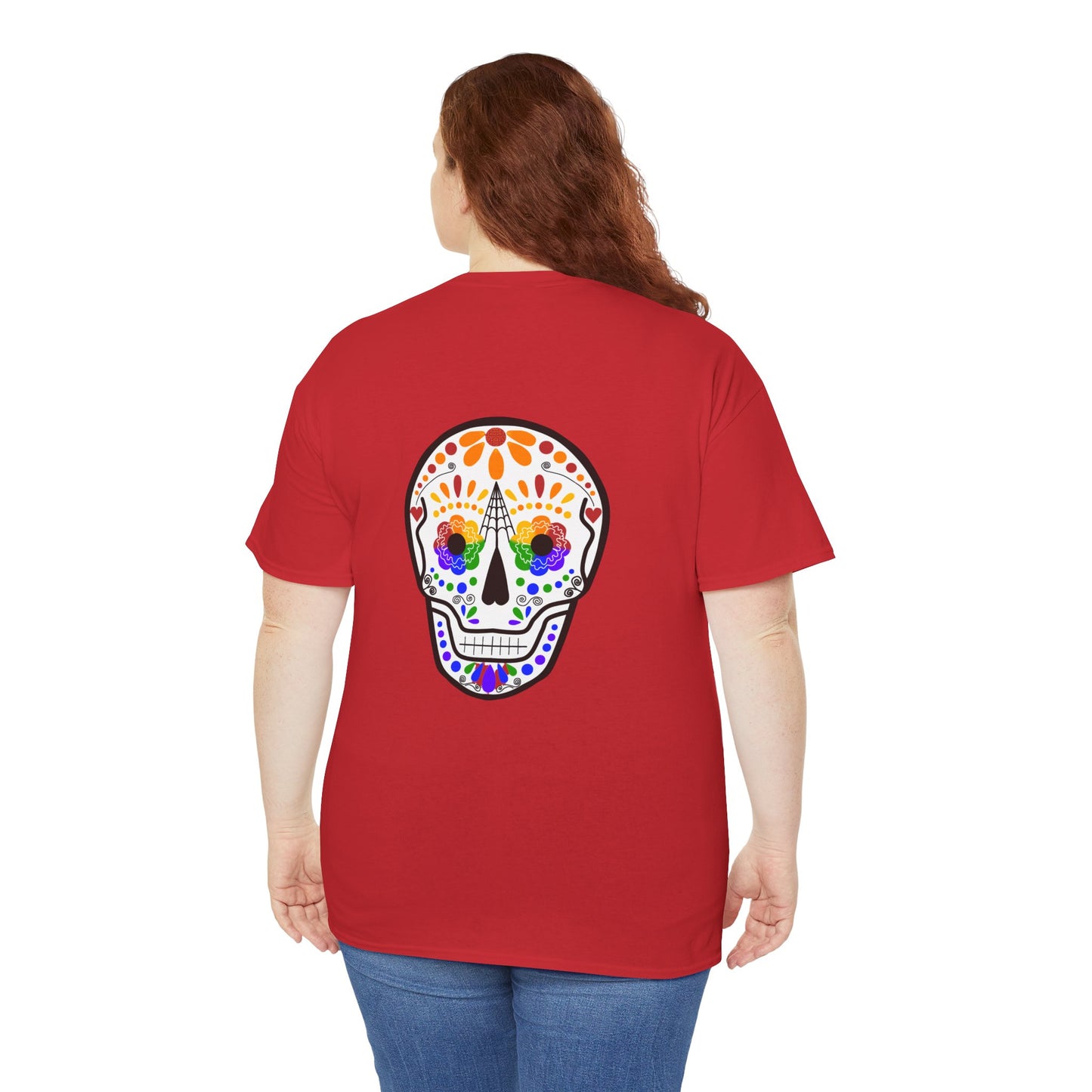 Queer Sugar Skull Heavy Cotton Tee
