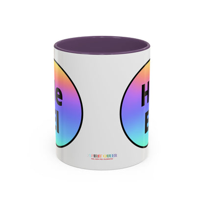 He / El Rainbow Coffee Mug
