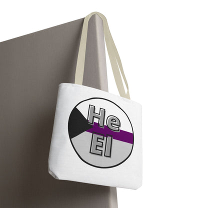 He/El Demi Tote Bag