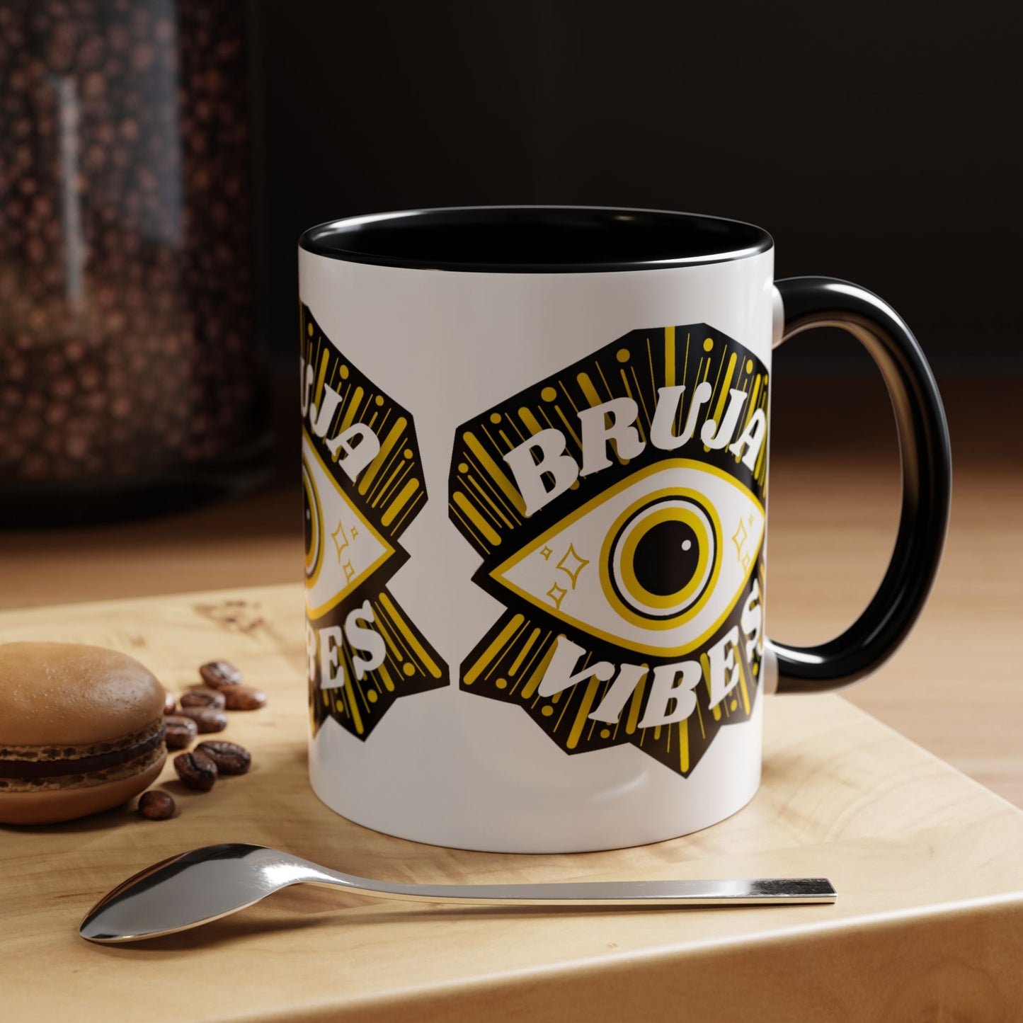 Bruja Vibes Outer Eye Accent Coffee Mug