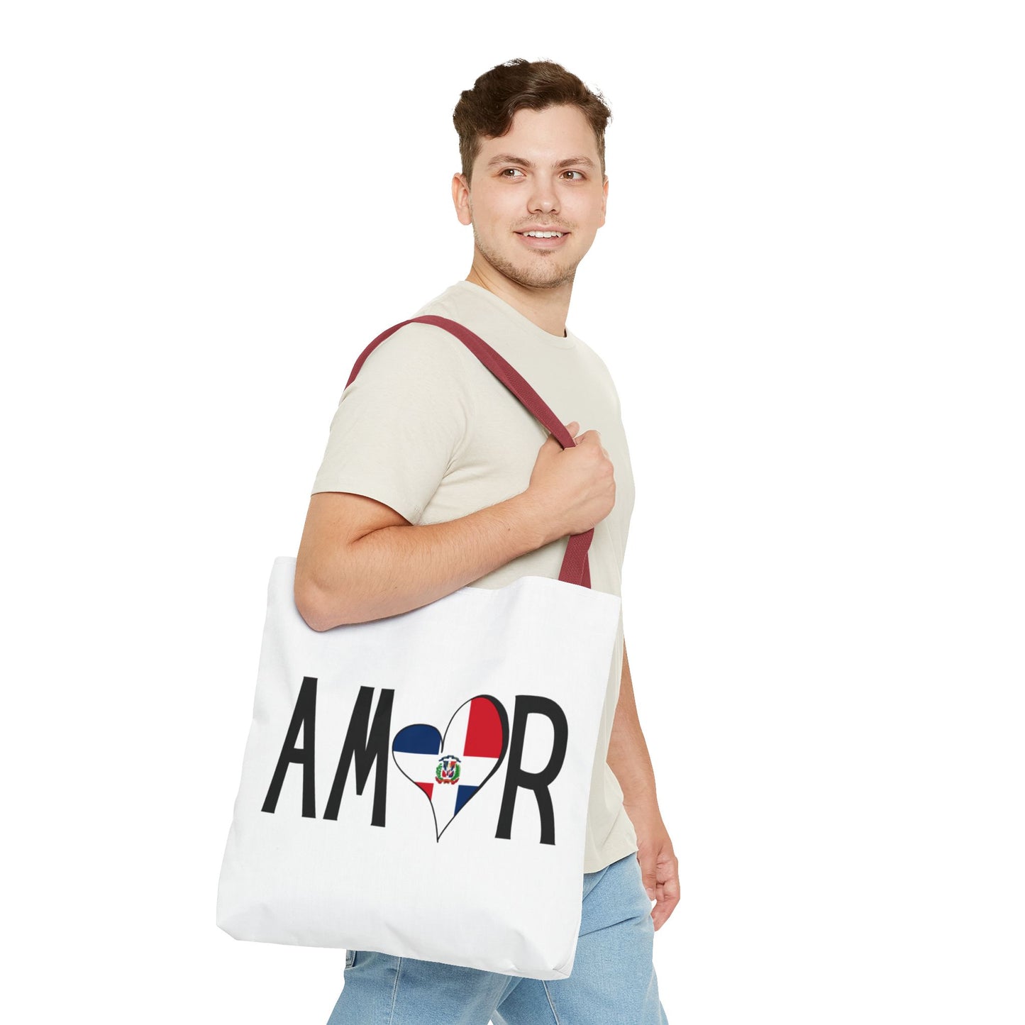 Amor Dominican Republic Tote Bag