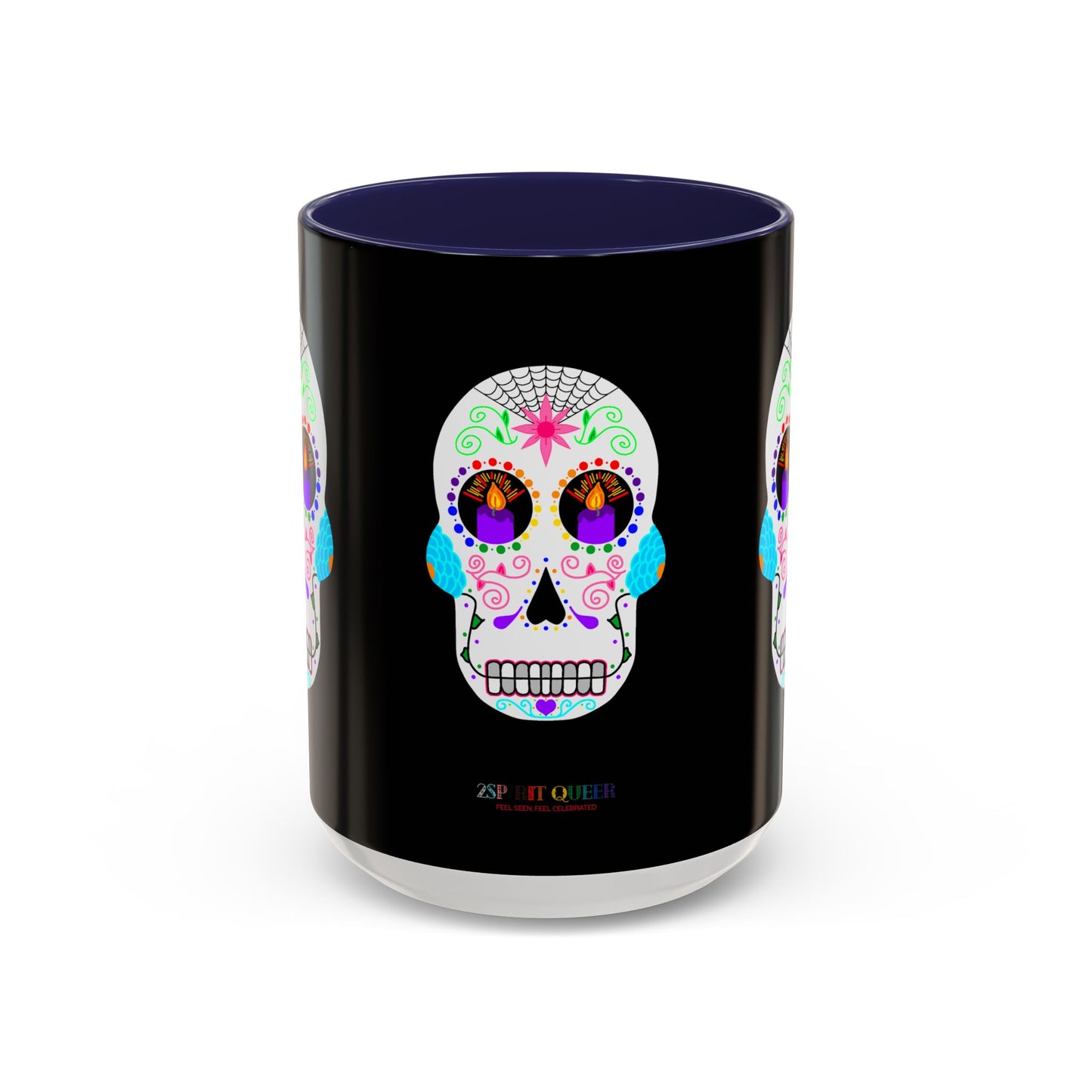 Queer Sugar Skull Coffee Mug