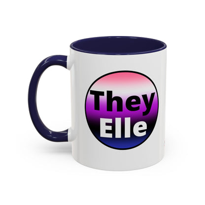 They / Elle Genderfluid Coffee Mug