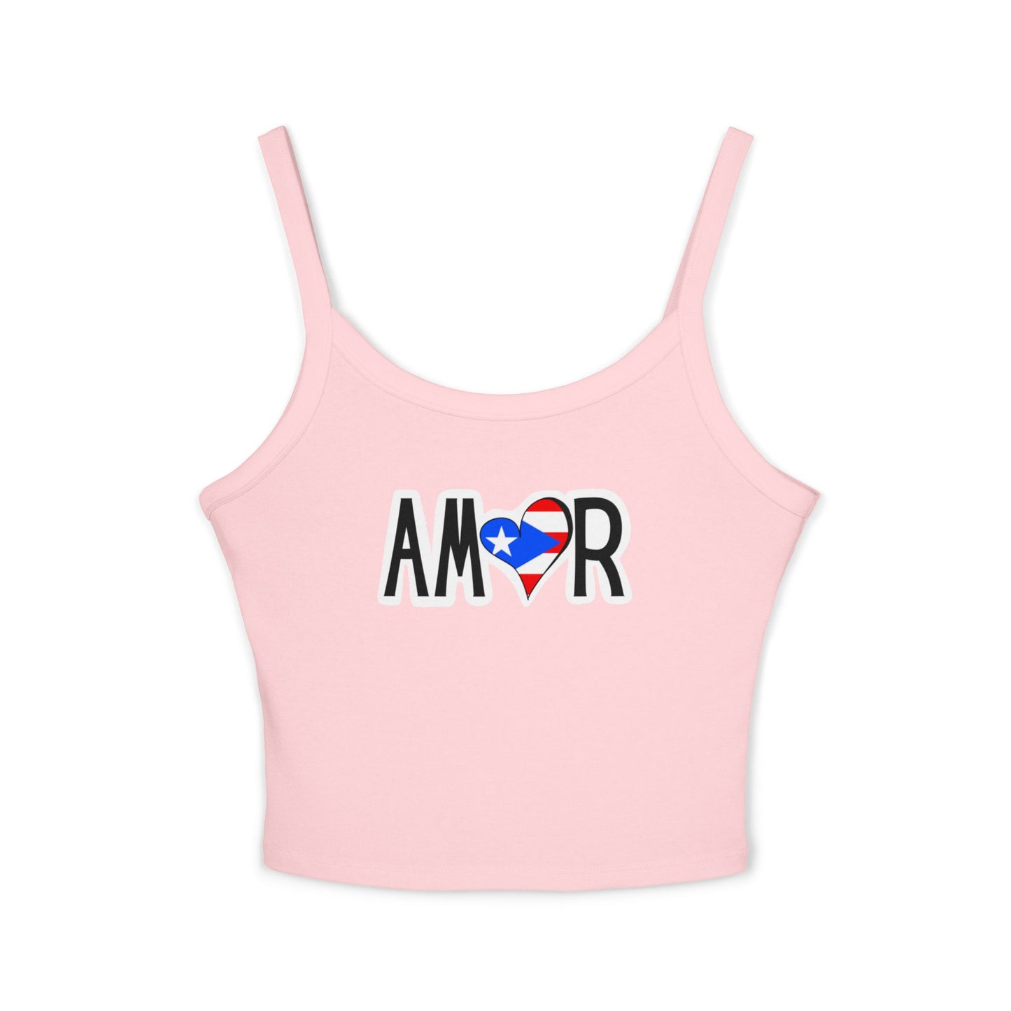 Amor Puerto Rico Spaghetti Strap Tank Top