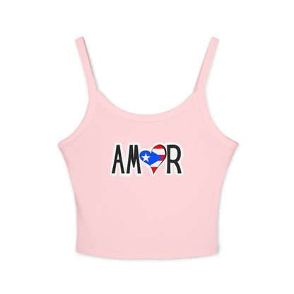 Amor Puerto Rico Spaghetti Strap Tank Top