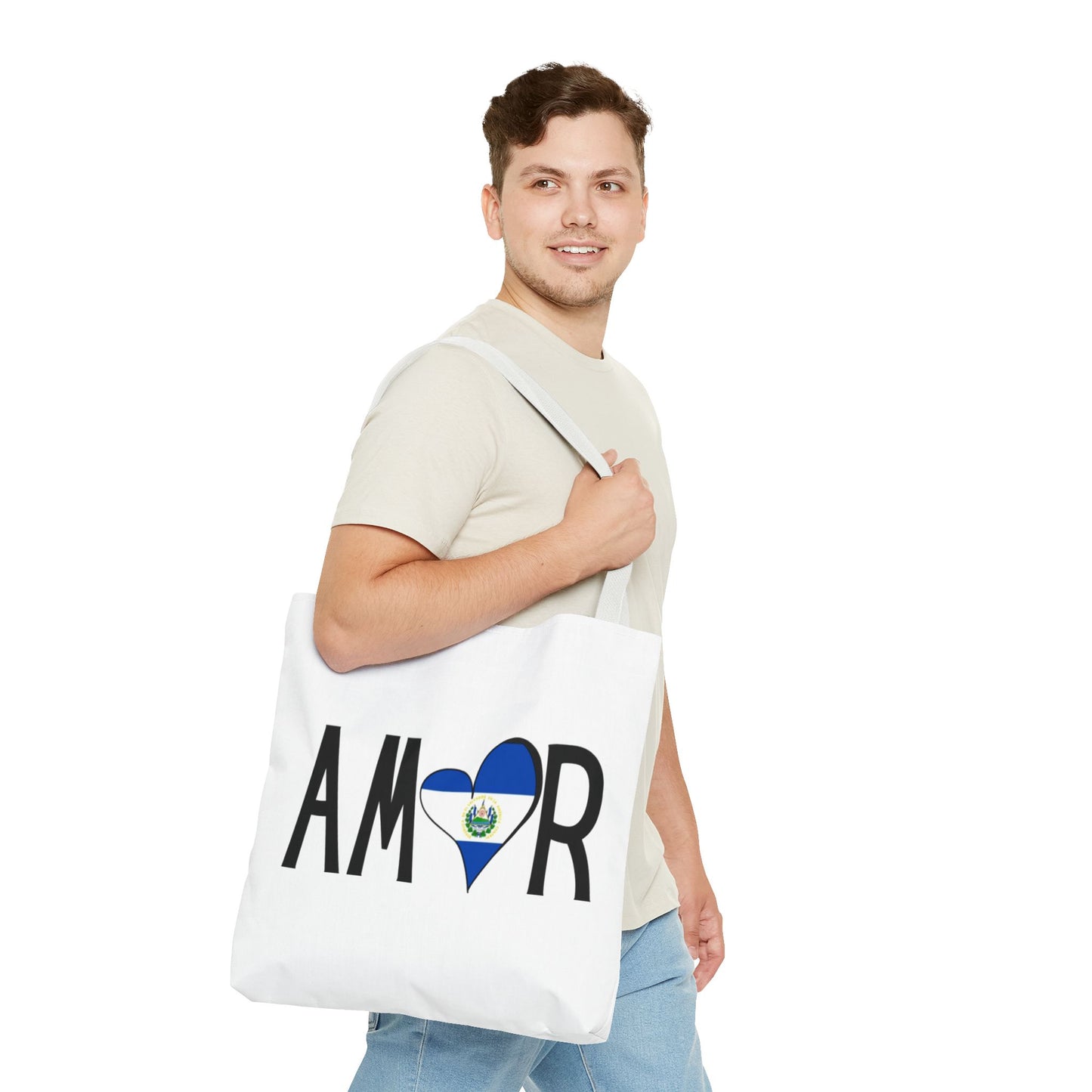 Amor El Salvador Tote Bag