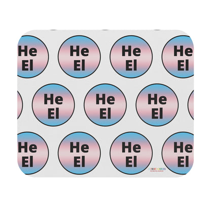 He / El Trans Mouse Pad (Rectangle)