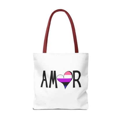 Amor Genderfluid Tote Bag