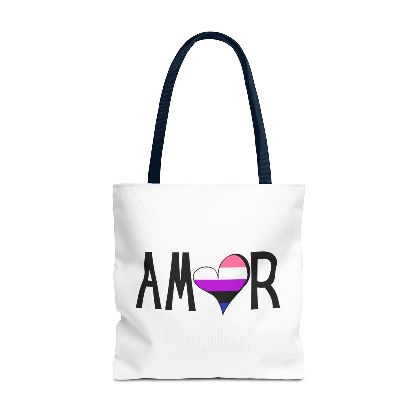 Amor Genderfluid Tote Bag