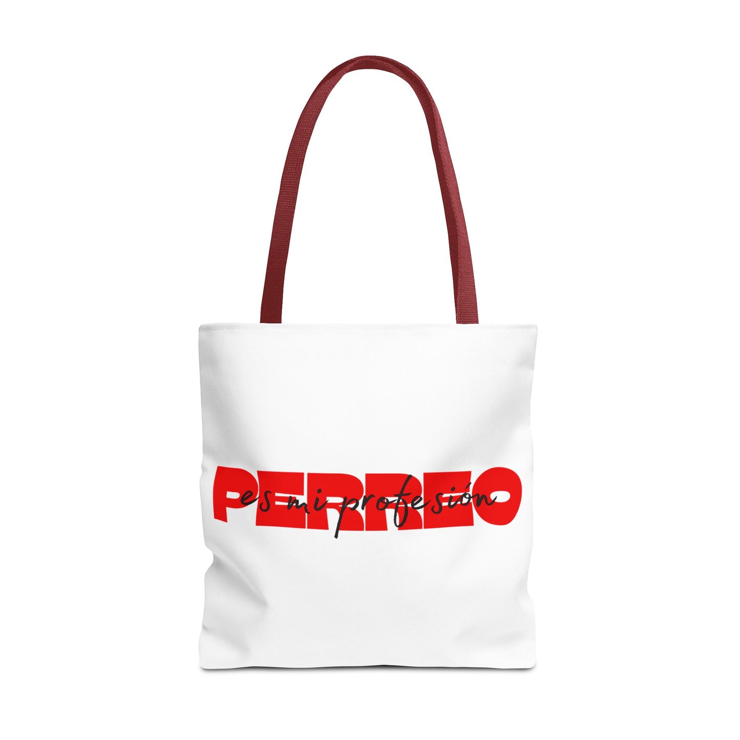 Perreo Es Mi Profesion Red Tote Bag
