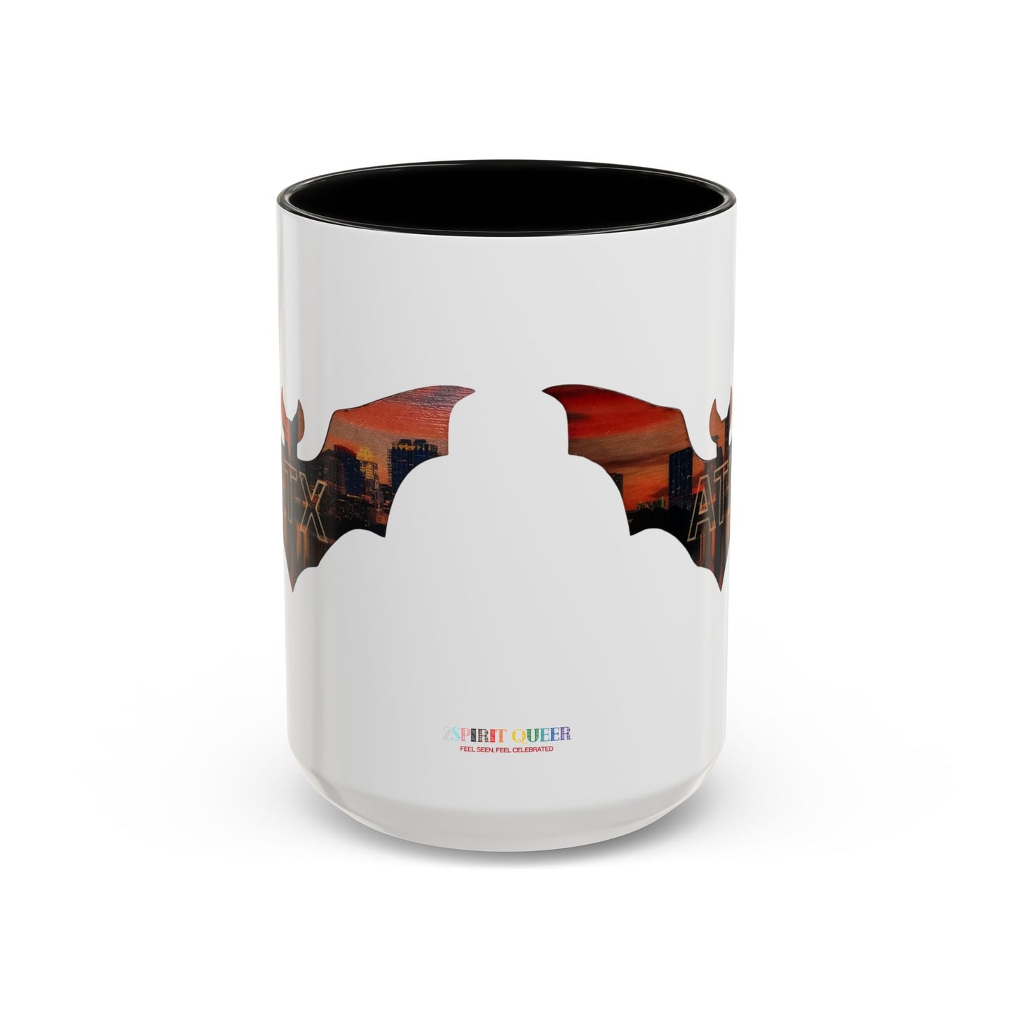 ATX Skyline Bat Coffee Mug