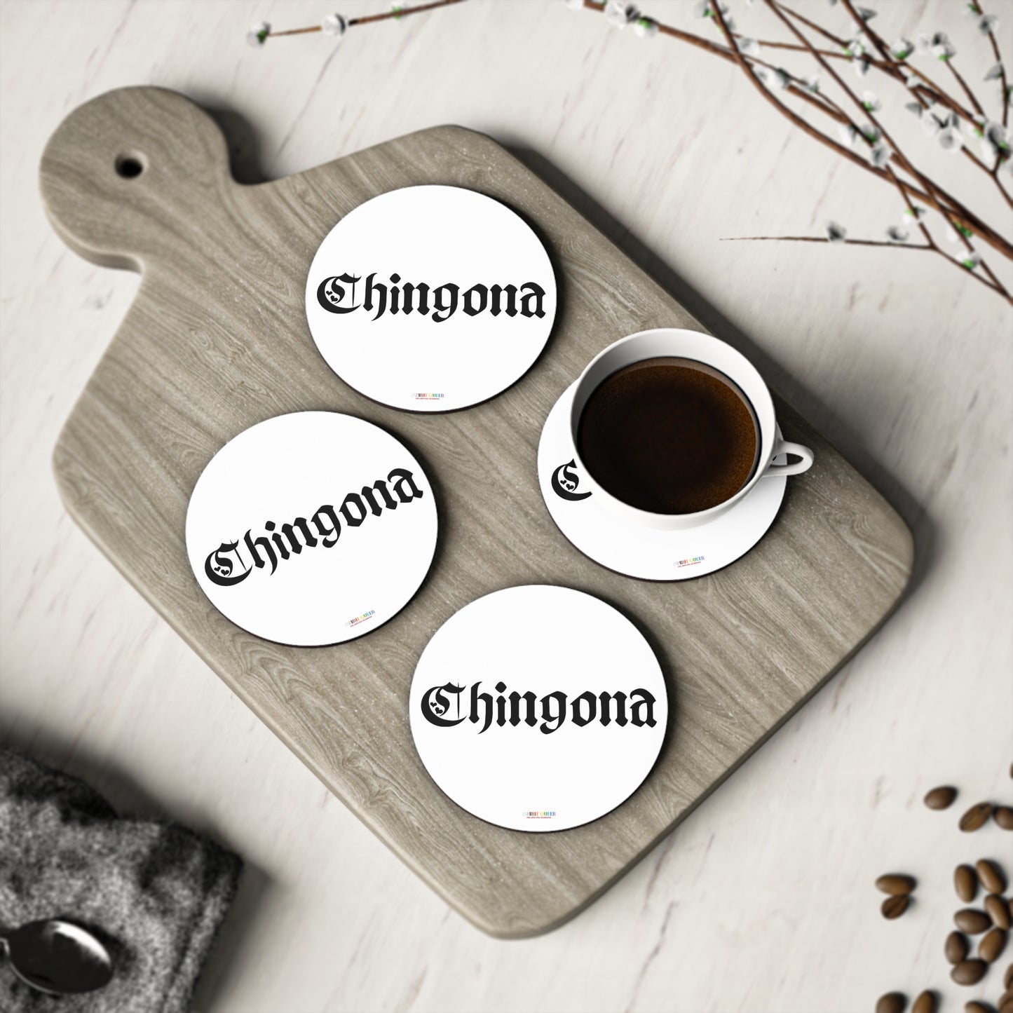 Chingona Coasters