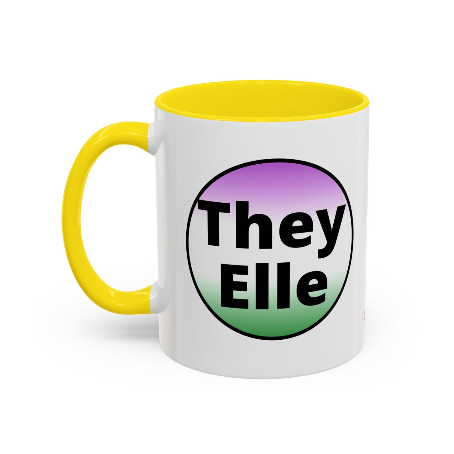 They / Elle - Gender Non-Conforming Coffee Mug