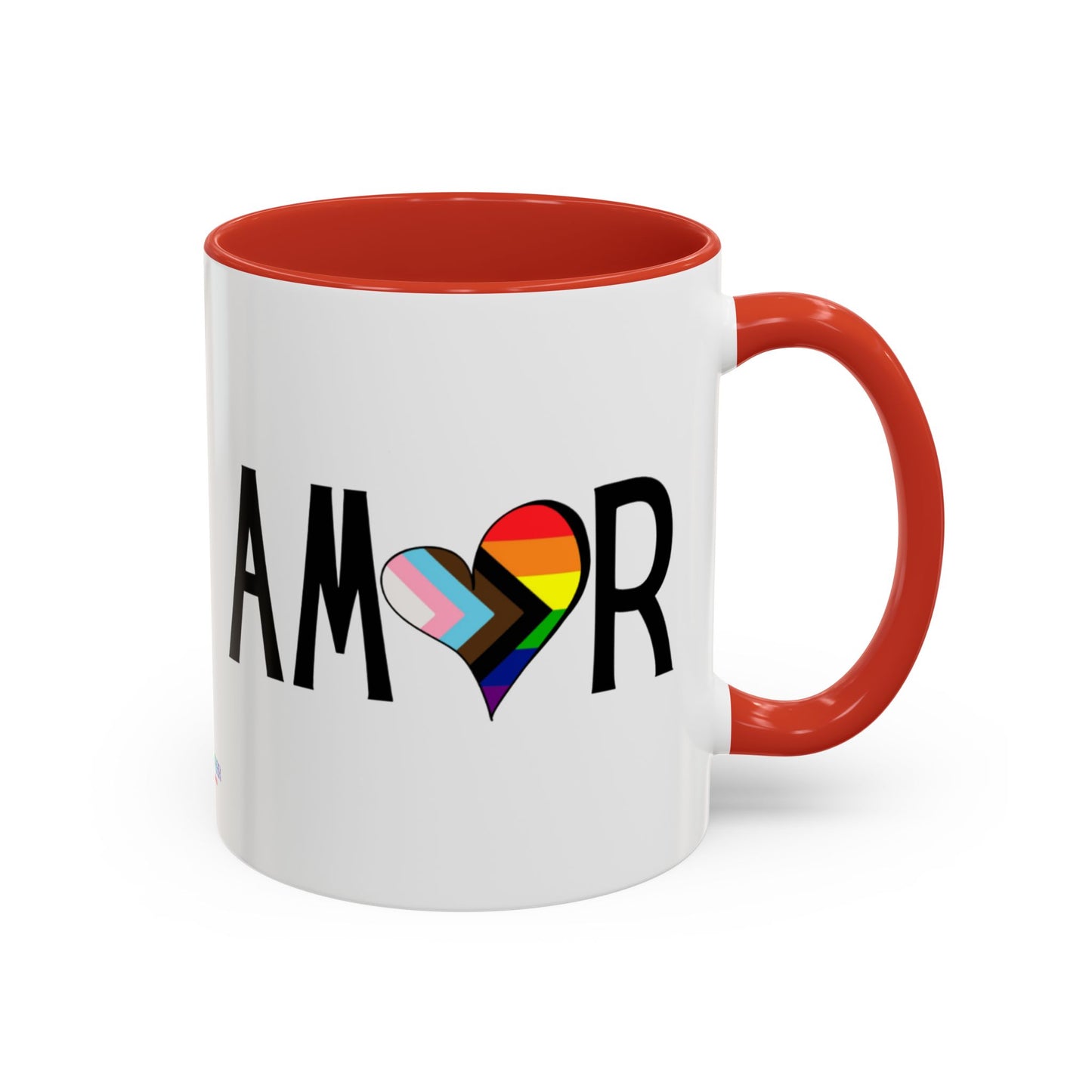 Amor  Inclusive Accent Coffee Mug